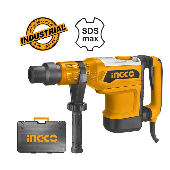 Ingco 52mm 1500W Rotary Hammer Max RH1500528