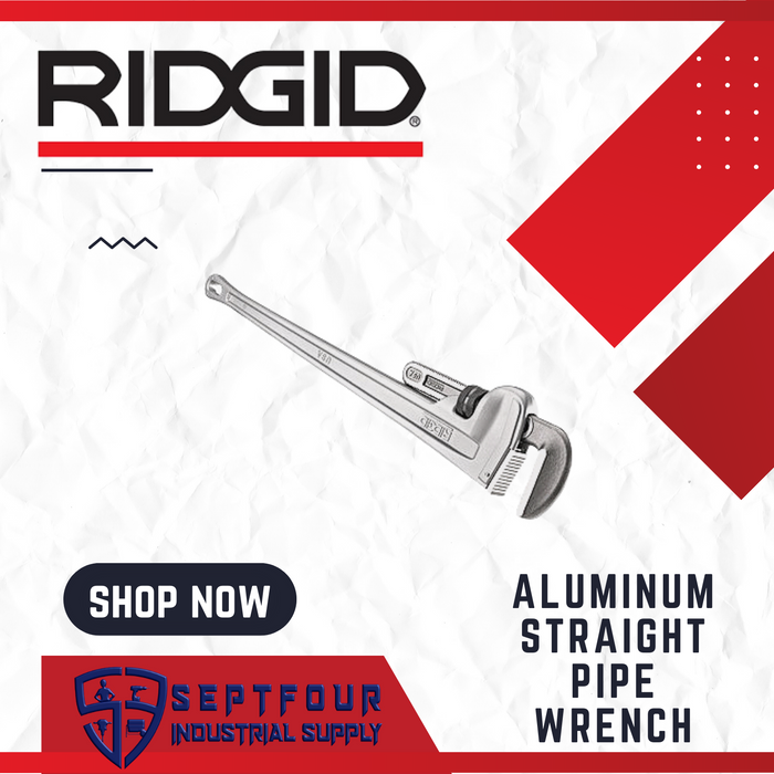 Ridgid Aluminum Straight Pipe Wrenches