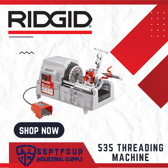 Ridgid Model 535 Threading Machine — SEPTFOUR INDUSTRIAL SUPPLY