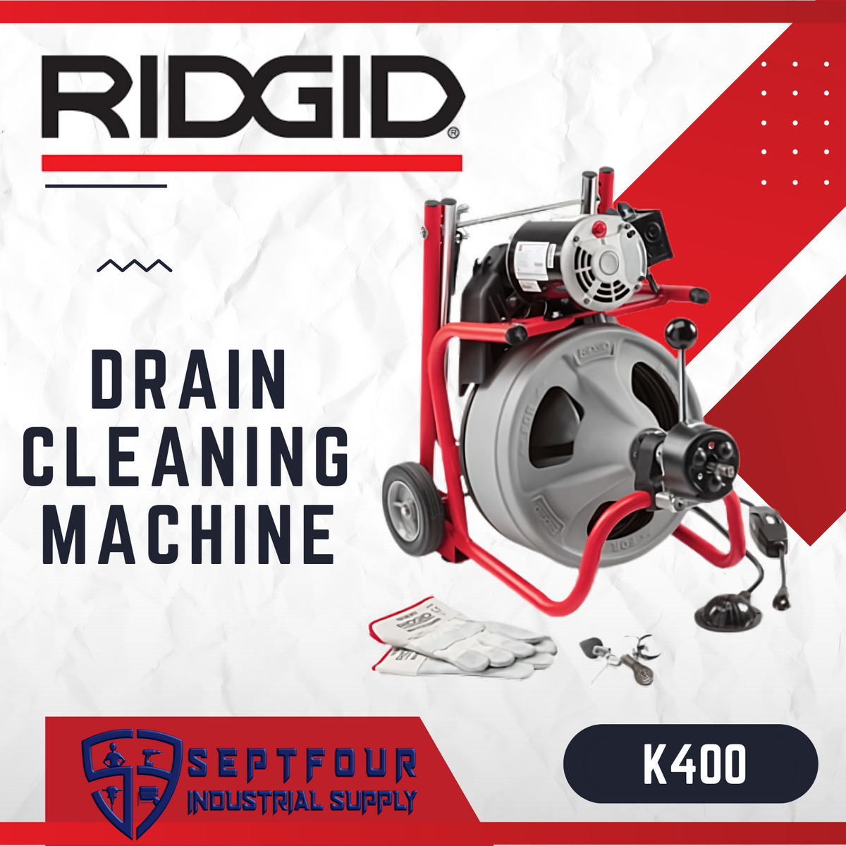Industrial drain best sale cleaner machine