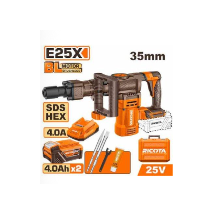 Ricota 25V 35mm Cordless Demolition Breaker RLLDB25352
