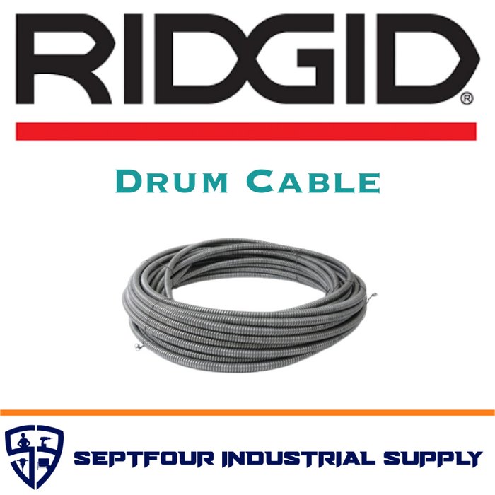 Ridgid 1/2” Drum Cable for Auger Machine K400 Model C-45