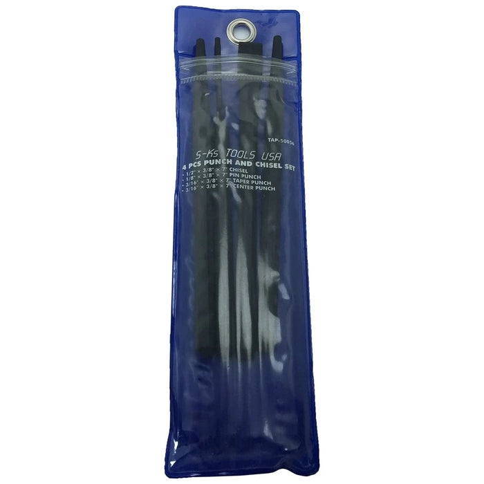 S-KS 4pcs. Punch & Chisel Set (H.D) TAP-50056