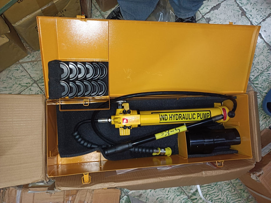 SKS  30Tons Hydraulic Crimping Plier Tool w/ Hydraulic Hand Pump JMFYQ-630