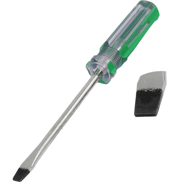 SKS Flat Head Screwdriver (Round CR-V Magnetic Tip) (Sold per Dozen)