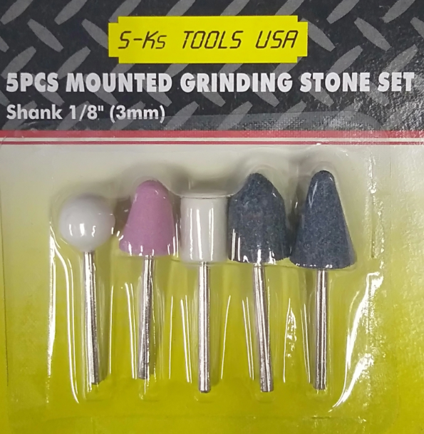 SKS 5pcs Mounted Grinding Stone Set