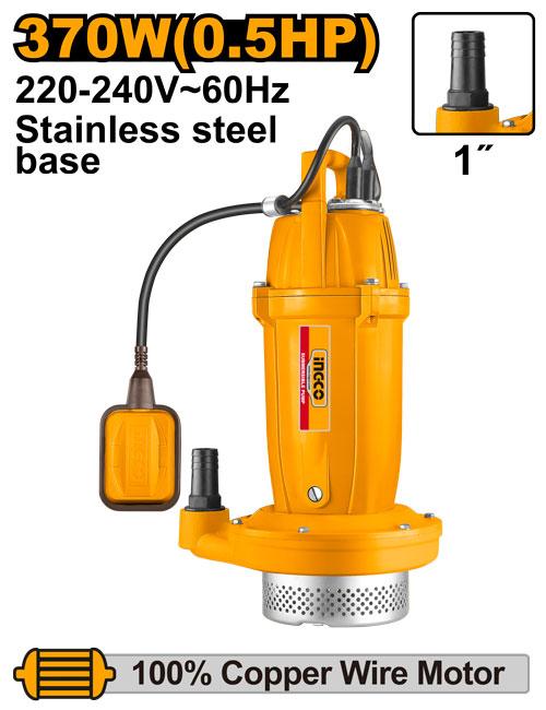 Ingco 370W (0.5HP) Submersible Pump SPC37068-5