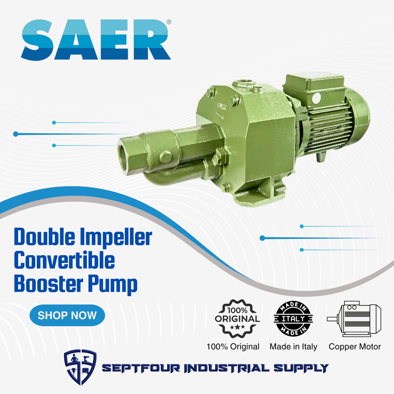 Water Pump - Convertible Jet Pumps