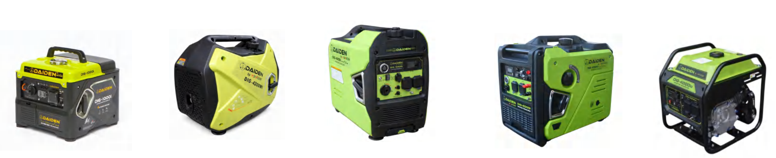 Daiden Inverter Gasoline Power Generator