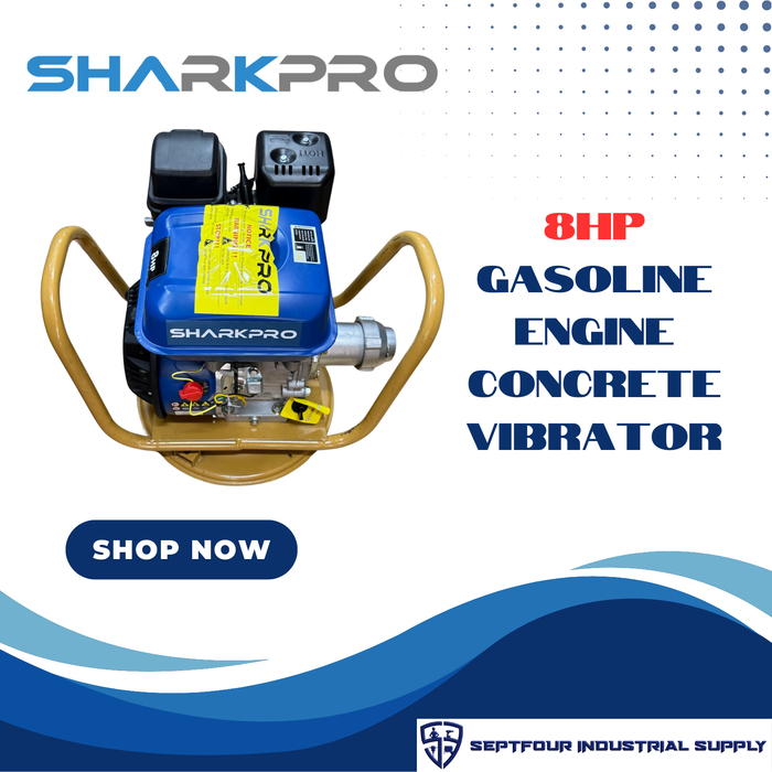 Sharkpro 8Hp Gasoline Engine Concrete Vibrator