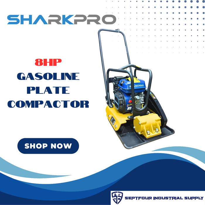 Sharkpro Gasoline Engine Plate Compactor