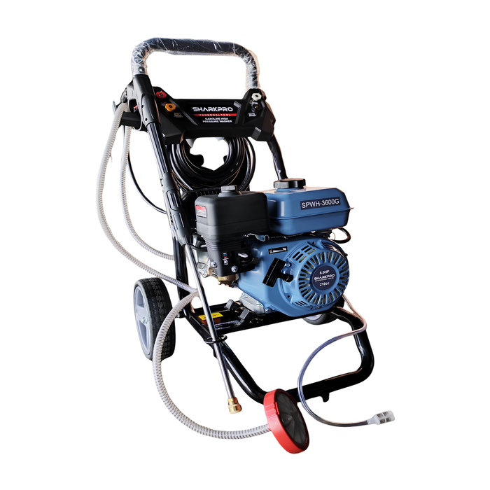 Sharkpro Heavy Duty Gasoline High Pressure Washer SHPW-3600G