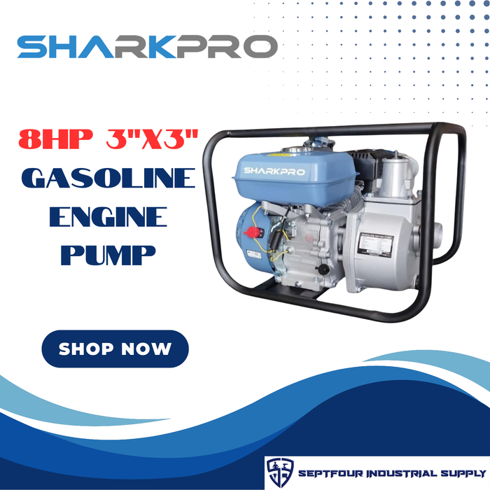 Sharkpro Heavy Duty Gasoline Water Pump/Engine Pump