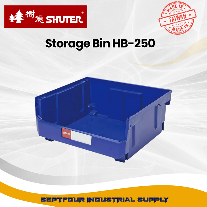 SHUTER  Stacking, Nesting & Hanging Bin for Parts Storage Made In Taiwan