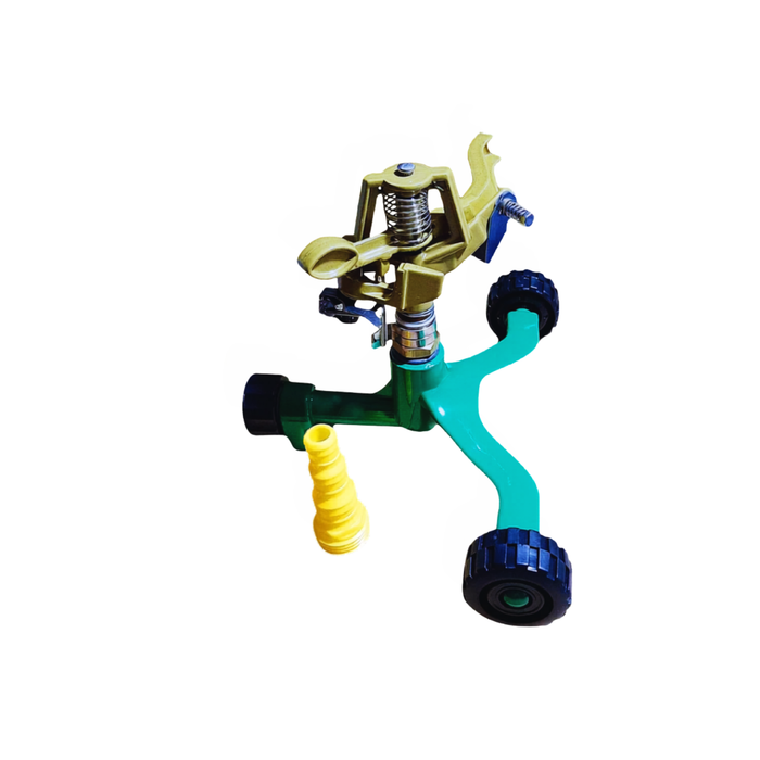 Garden Sprinkler Pulsating with Wheel Base H.D TG-6807