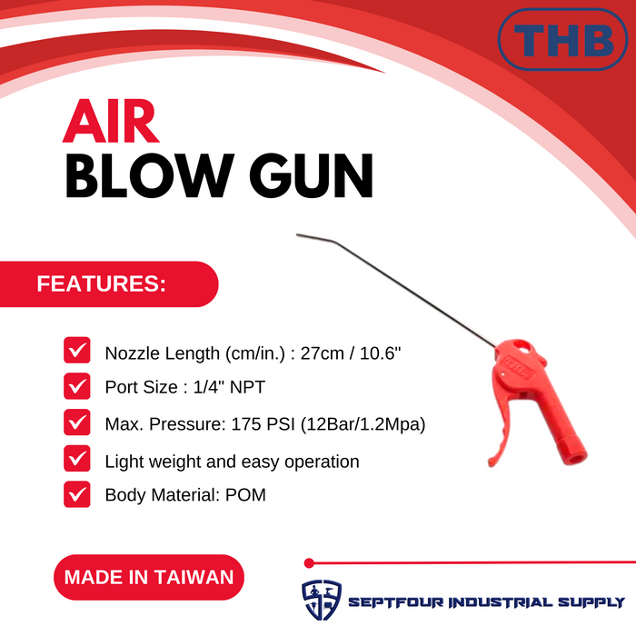 THB Air Blower / Air Blow Gun / Air Duster - Made in Taiwan