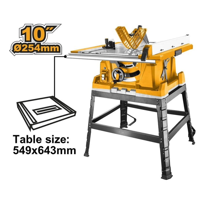 Ingco 10" 2600W Table Saw TS26005