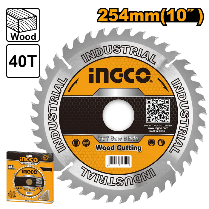Ingco 254mm 10" TCT Saw Blade TSB125425