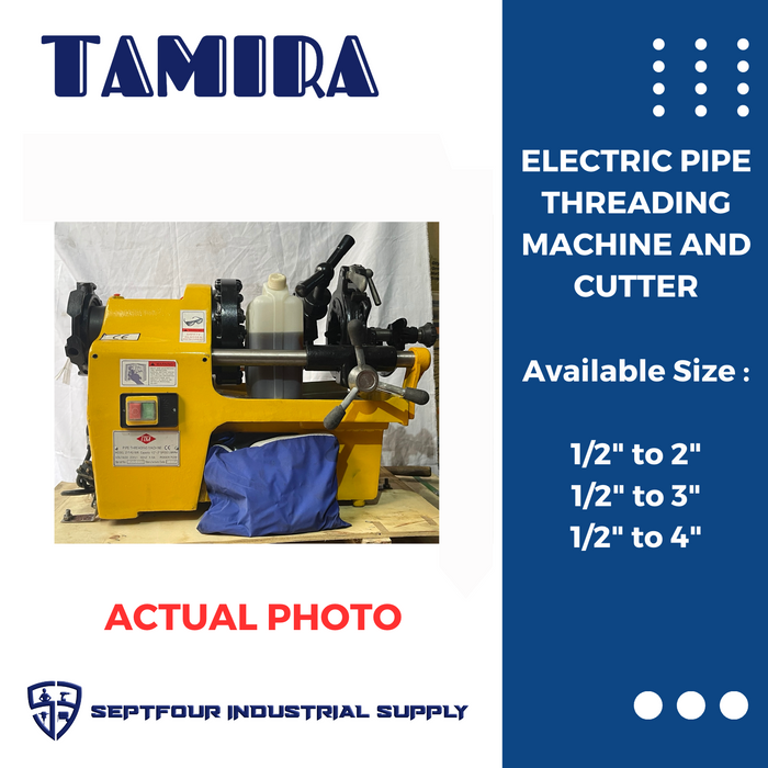 Tamira Electric Pipe Threading Machine and Cutter