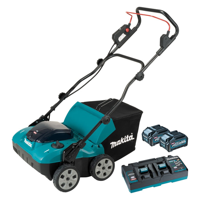 Makita 40V Cordless Lawn Scarifier Kit UV001GM201