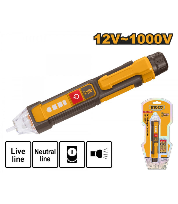 Ingco 12-1000V AC Voltage Detector VD100091