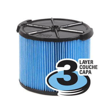 Ridgid 3-Layer FIne Dust Filter for 3 to 4.5 gals. VF3500 — SEPTFOUR ...