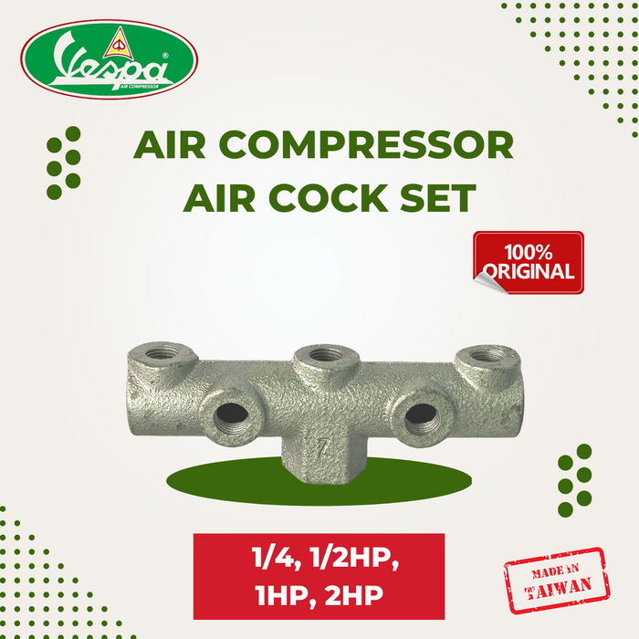Vespa Air Compressor Air Cock Set