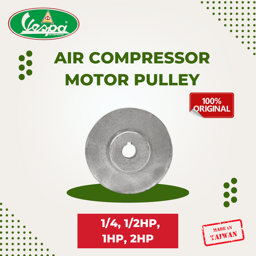 Vespa Air Compressor Motor Pulley SEPTFOUR INDUSTRIAL SUPPLY