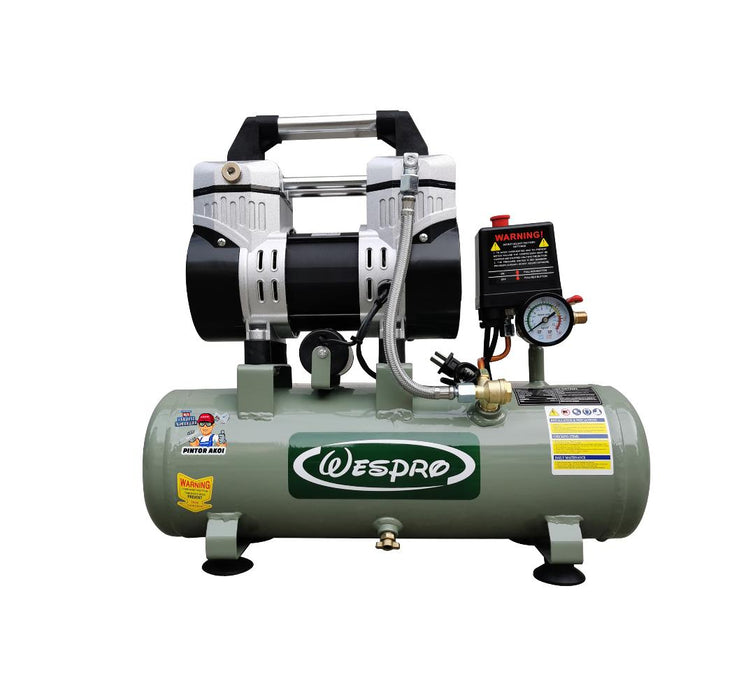 Wespro Oilless/Silent Type Air Compressor