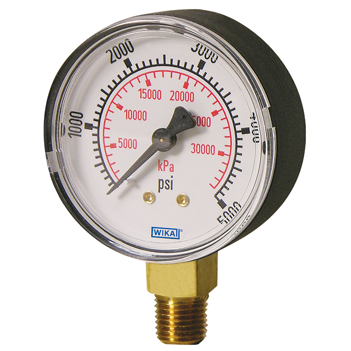 Wika Pressure Gauge Black Steel Series 111.10