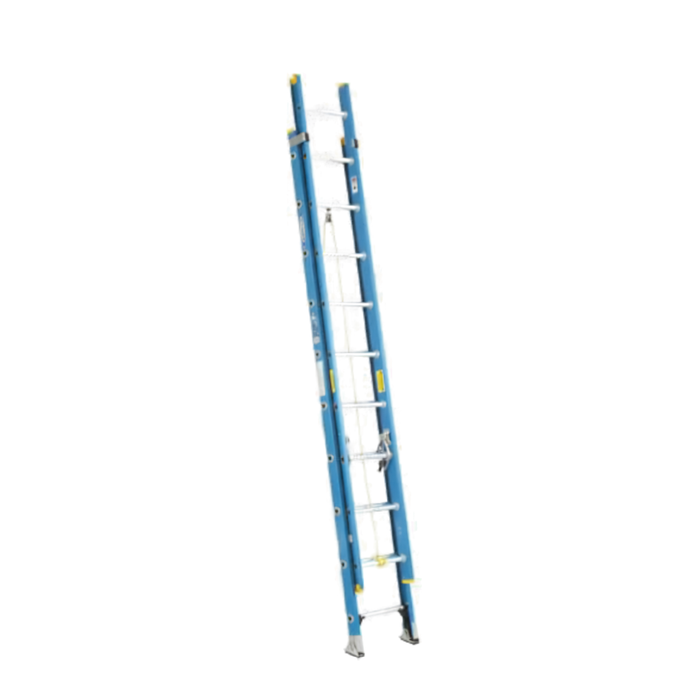 Werner 250lbs Fiberglass Extension Ladder (Blue) -  Made In USA