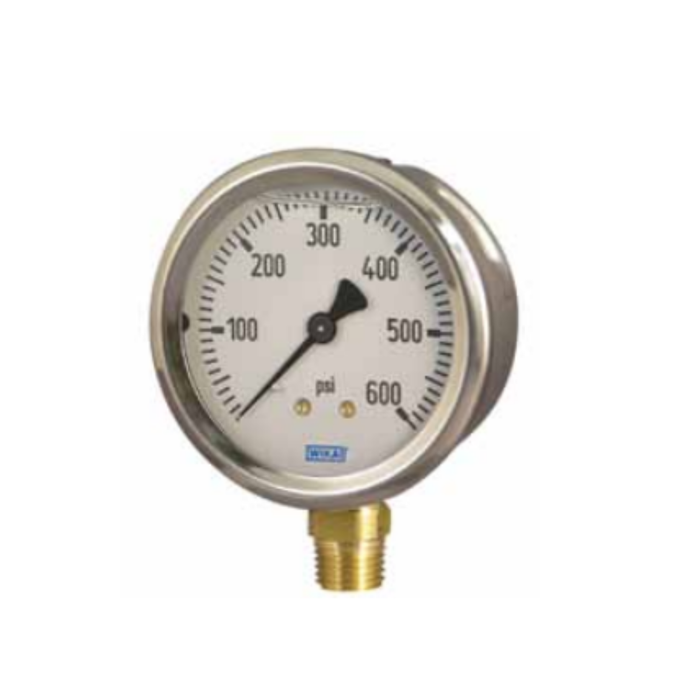 Wika Pressure Gauge Stainless Steel Series 212.53