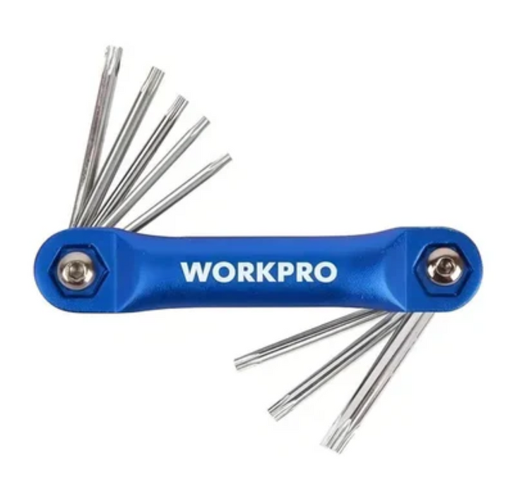 Workpro 8pcs. Folding Torx Key Set W022019