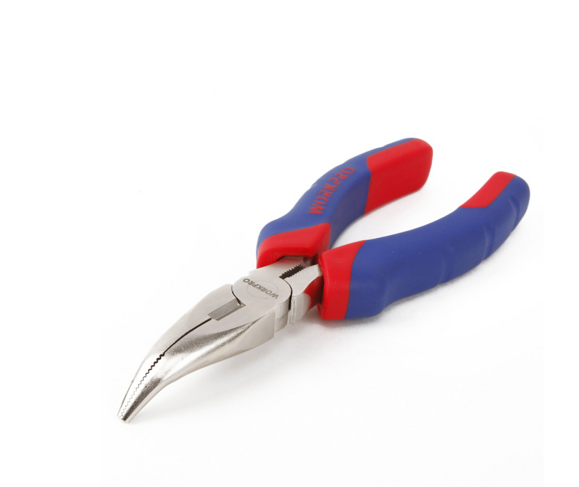 Workpro 160mm Bent Nose Phone Pliers W031009