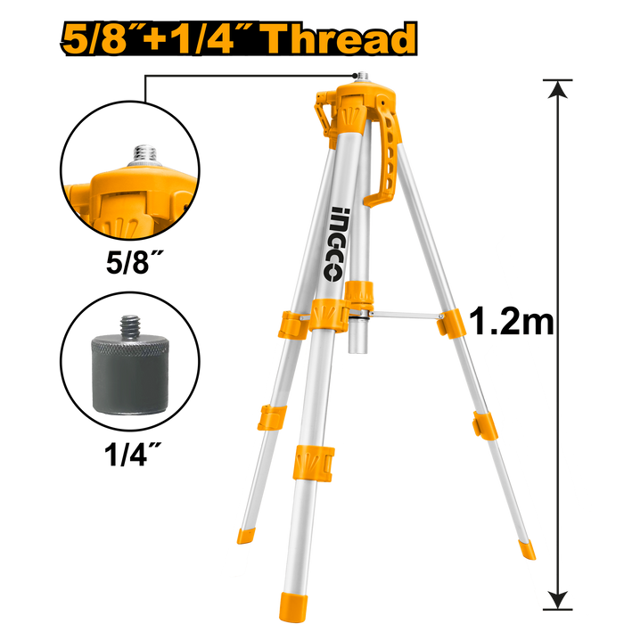 Ingco Tripods for Laser Distance HLLT01152