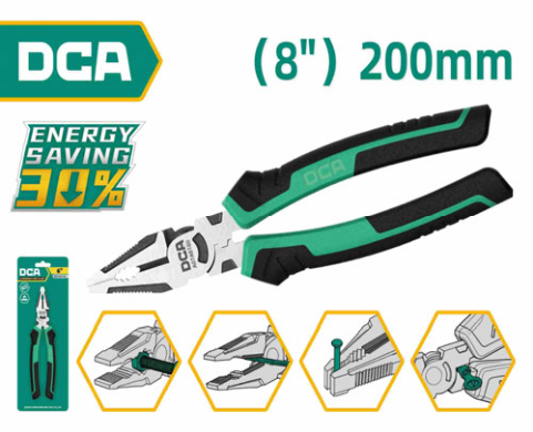 DCA Combination Plier 8" A07A0180