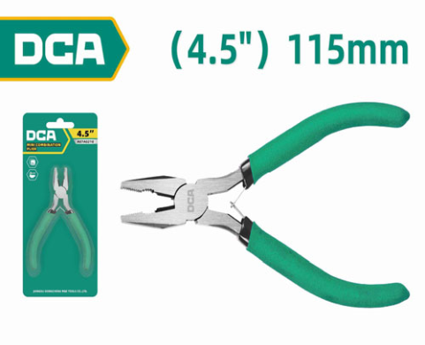 DCA Mini Combination Pliers 4.5” A07A0210