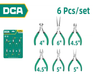 DCA 6 Pcs Mini Pliers Set 6 Pcs A07A0216