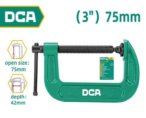 DCA G Clamp 3” A07B0203