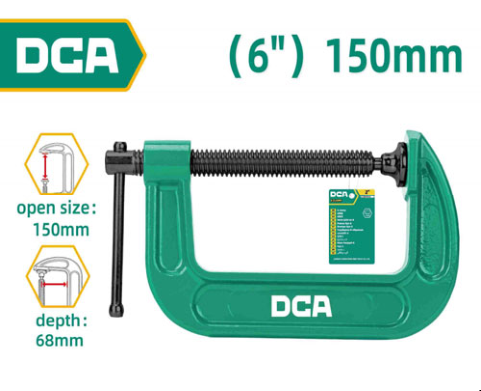 DCA G Clamp 6" A07B0206