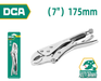 DCA Curved Jaw Locking Plier 7" A07C0301