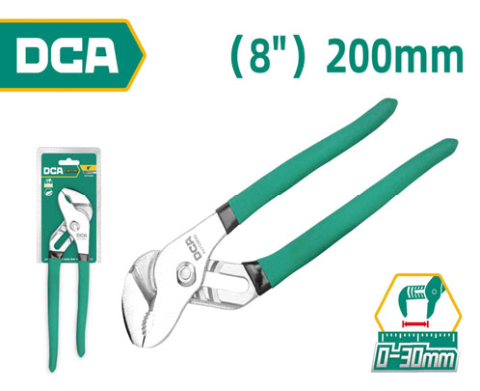 DCA Pump Pliers 8" A07C0680