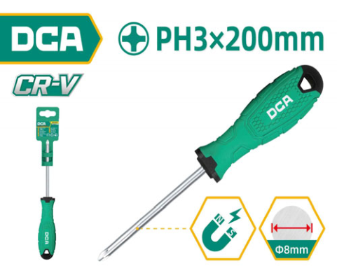 DCA Phillips Screwdriver PH3×200m m A09A0216