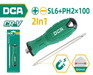 DCA 2 In 1 Screwdriver Set SL6×PH2×1 00mm A09A0311