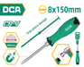 DCA Go-Through Slotted Screwdriver SL8×150m m A09A0404