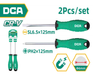 DCA 2Pcs Screwdriver Set 2 Pcs A09A0602
