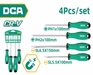 DCA 4Pcs Screwdriver Set 4 Pcs A09A0604