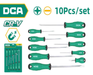 DCA 10Pcs Screwdriver Set 10 Pcs A09A0612