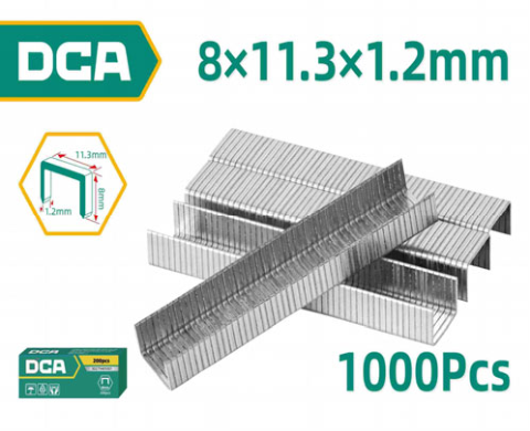 DCA Staples 8×11.3×1.2 mm A09N0202
