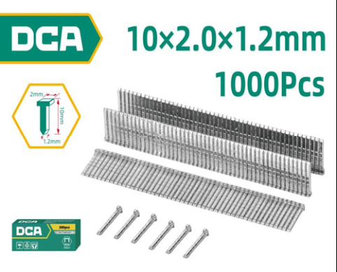 DCA Brad Nail 10×2.0×1.2 mm A09N0208
